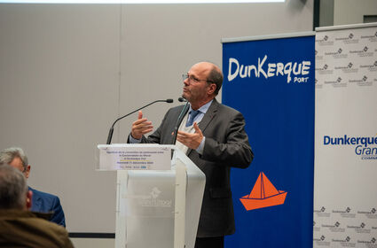 Singature de la convention de partenariat entre le Conservatoire du littoral et le Grand Port Maritime de Dunkerque